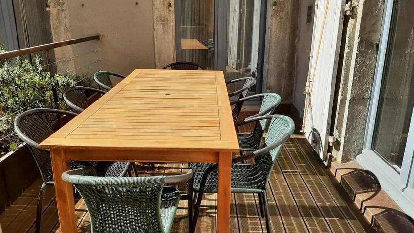 Gîte pour 9 personnes, avec balcon et vue dans Office De Tourisme De Carcassonne - 3