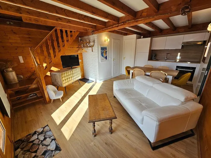 Chalet für 4 Personen, mit Garten und Ausblick - 1