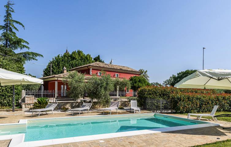 Ferienhaus für 6 Personen, mit Terrasse und Pool sowie Garten, mit Haustier in Marche - 3