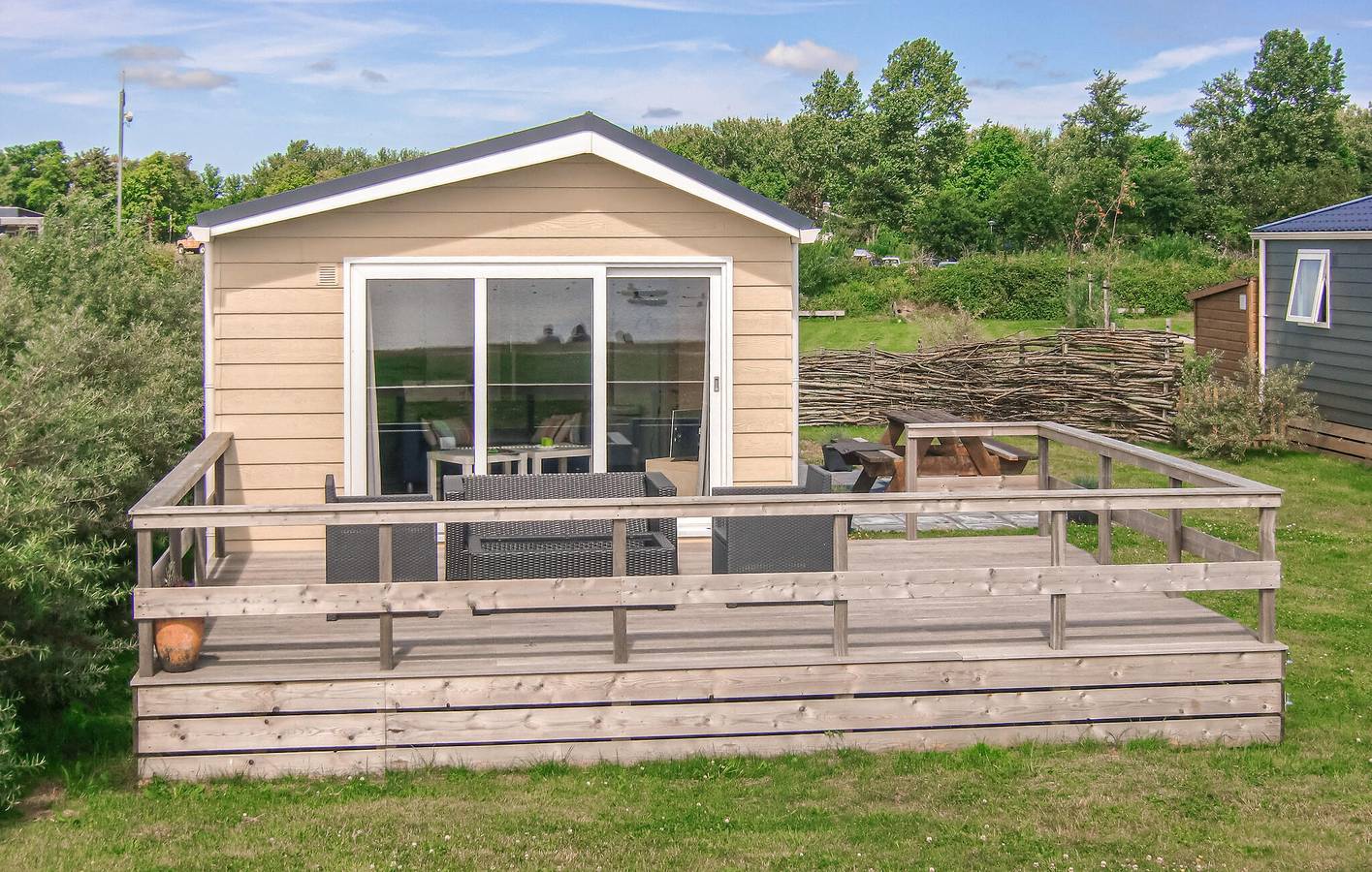 Casa de vacaciones para 5 personas con jardín in Lauwersmeer, Mar del Norte Holanda