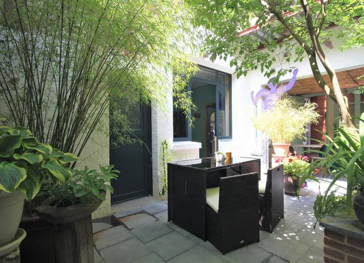 Gîte pour 2 personnes, avec jardin