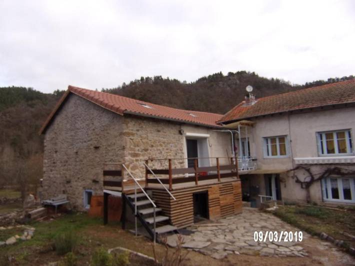 Maison de vacances pour 11 personnes, avec jardin et vue
