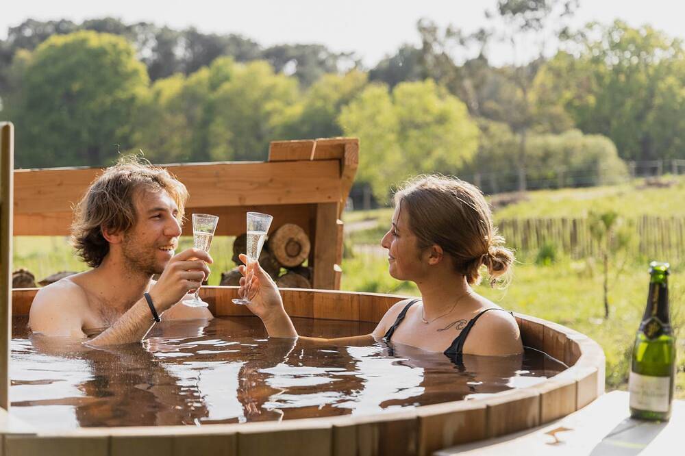 Chalet Spa Hoedic - Jusqu'à 4 personnes in Ploemel, Côte des Mégalithes