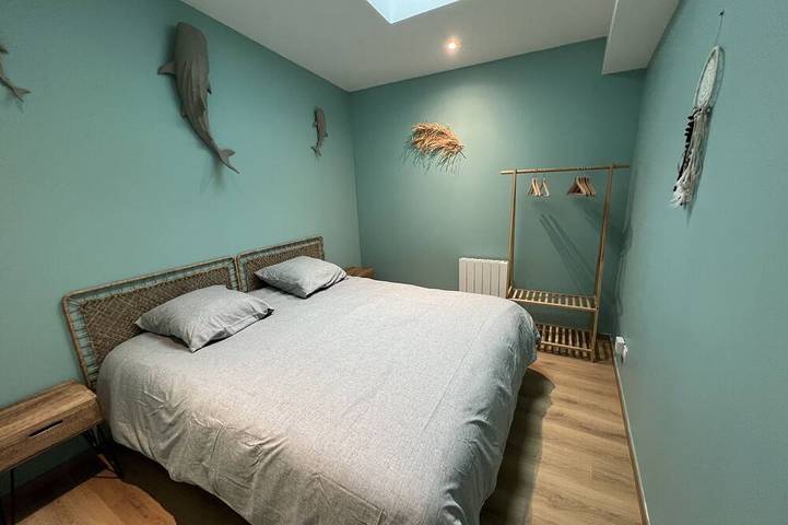 Entire apartment, Under the Sea: 4–6 people, terrace, spa in Boulogne-sur-Mer, Boulogne-sur-Mer region