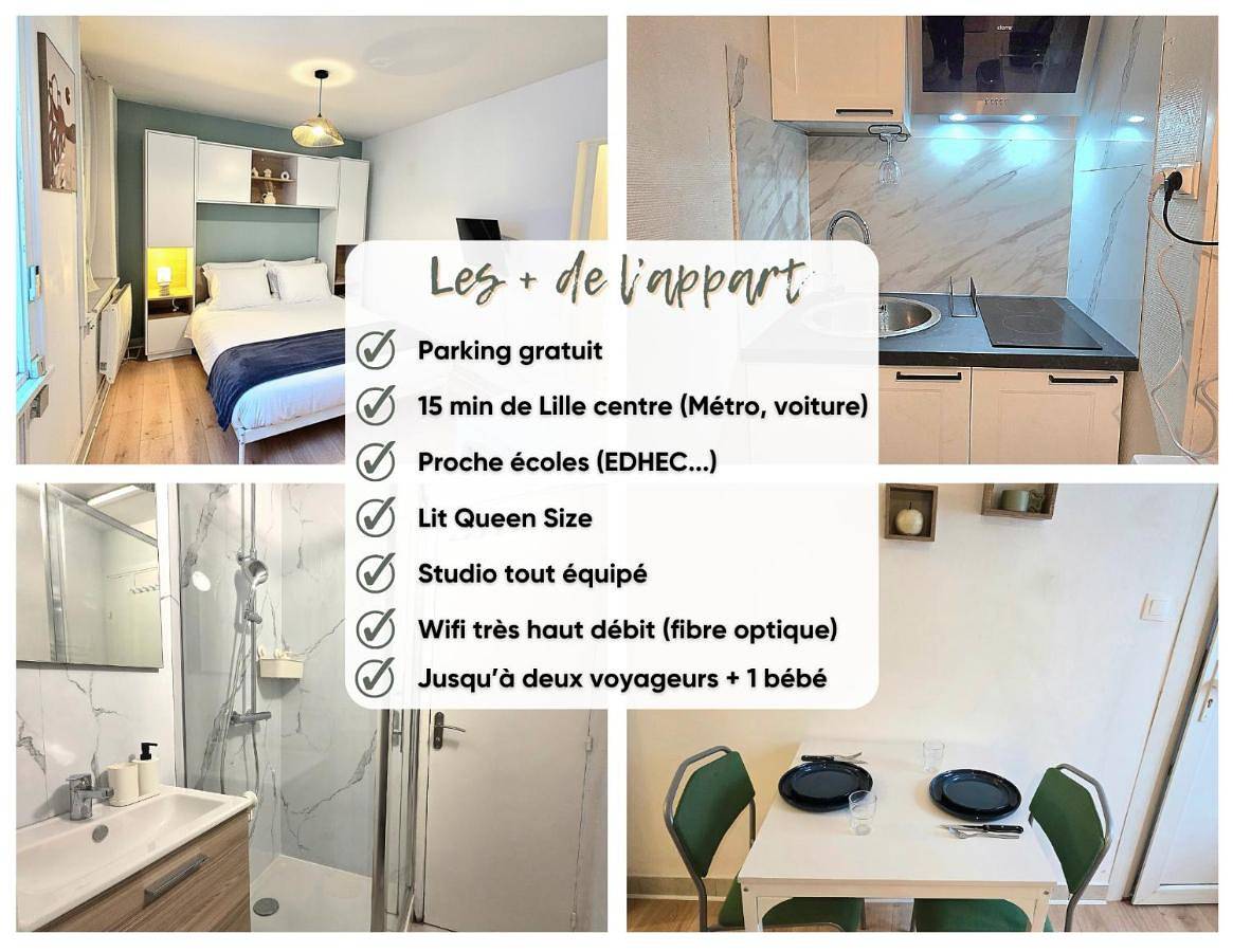 Appartement entier, A l'orée de Croix - Absolutehome in Croix (homonymie), Région de Lille