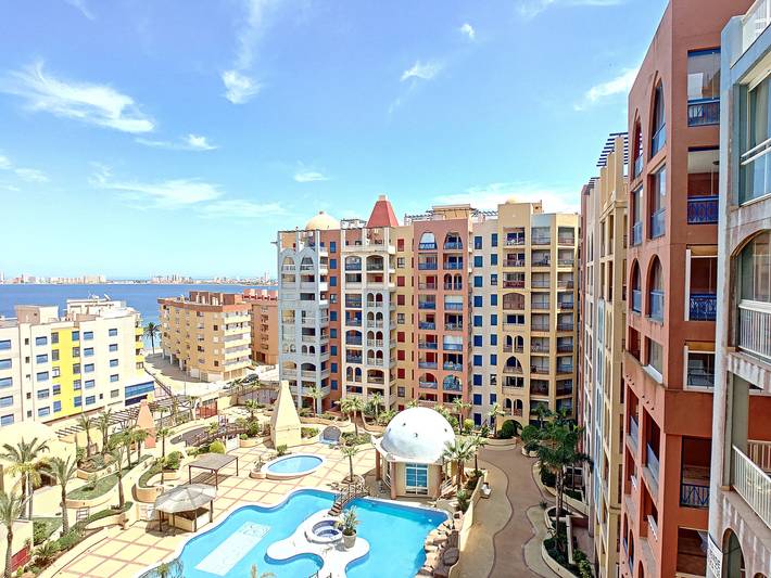 Holiday rental for 6 people, with balcony and children pool, child-friendly in Cartagena