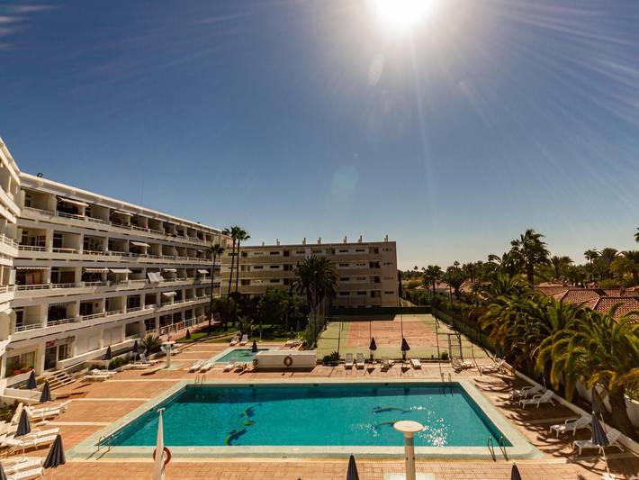 Ferienwohnung für 2 Personen, mit Pool und Kinderpool sowie Meerblick und Terrasse in Playa del Inglés - 4