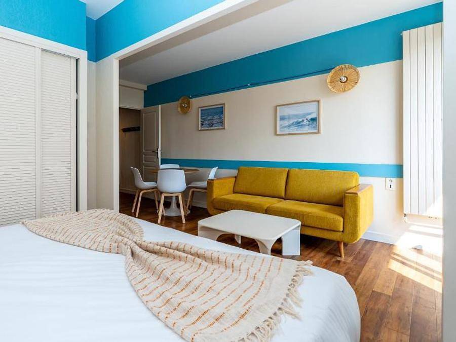 Hôtel & Résidence Le Grand Large - Wohnung 6 personen - Komfortwohnung 2 Zimmer 6 Person in Biarritz, Bayonne und Umgebung