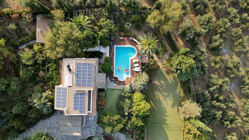 Location de vacances pour 10 personnes, avec jardin et piscine, adapté aux familles dans Grèce-Occidentale - 2