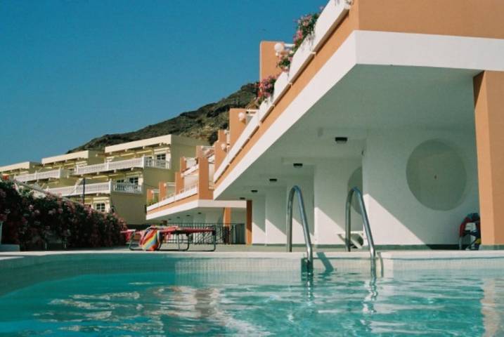 Ferienwohnung für 2 Personen, mit Meerblick und Balkon/Terrasse sowie Ausblick in Puerto de Mogan