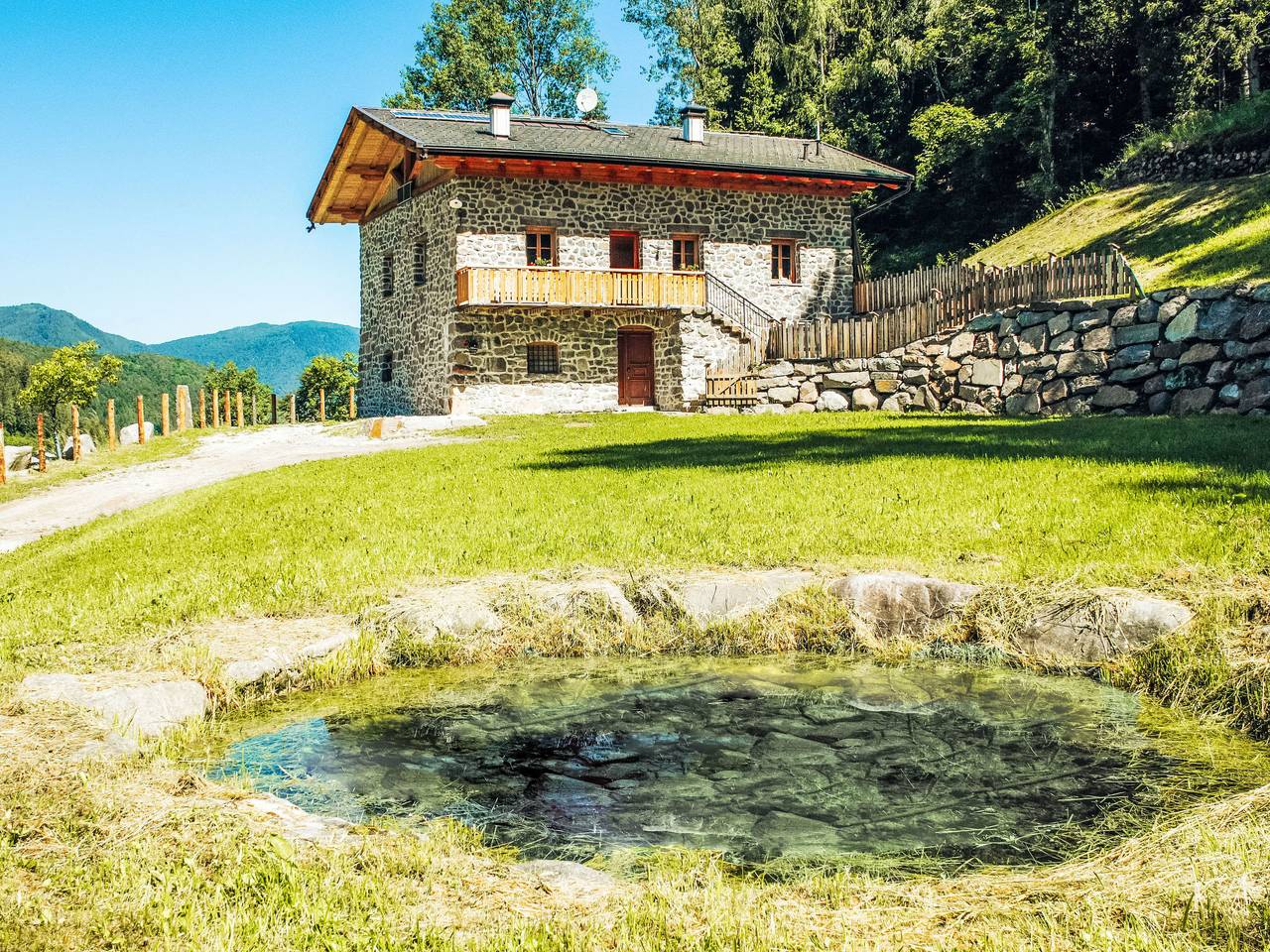 Baita Val Santa in Bedollo, Valsugana