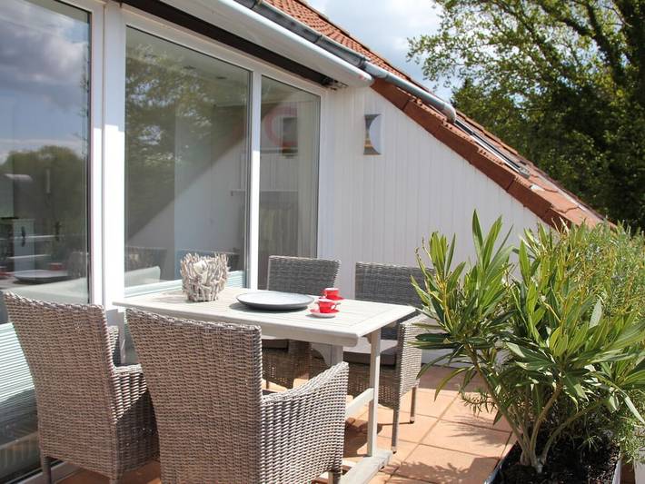 Ferienhaus für 4 Personen, mit Sauna und Pool sowie Terrasse