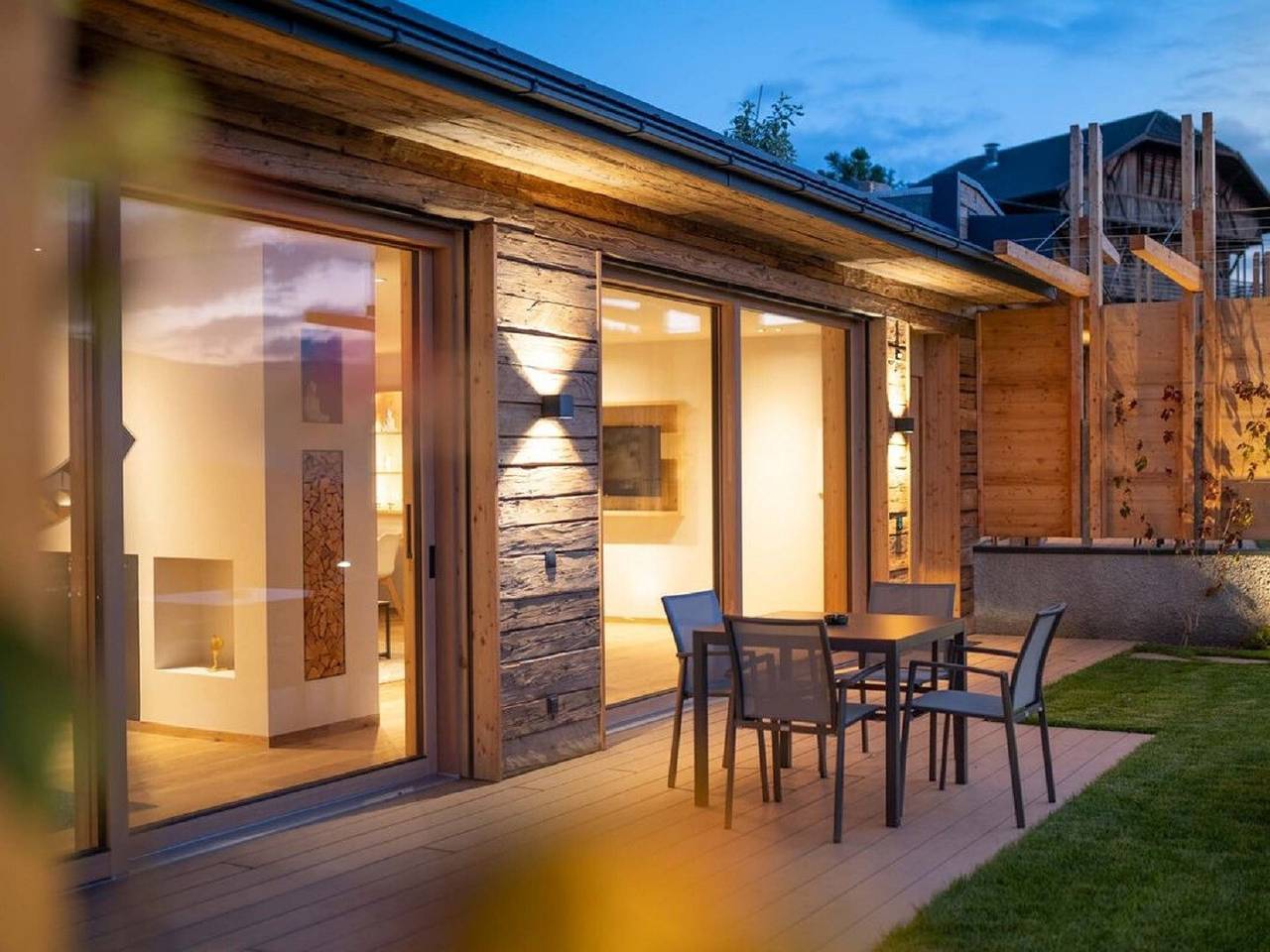 Ferienwohnung "Aura Chalets No 3" mit Bergblick, Wlan & Garten in San Michele (Kastelruth), Kastelruth