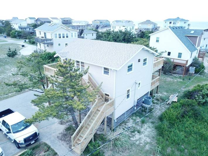 Vacation rental for 9 people, with terrace in Nags Head