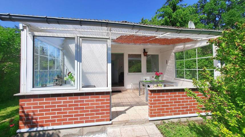 Vacation rental for 3 people, with yard in Storkow