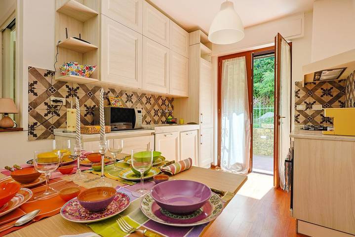 Gîte pour 2 personnes, avec balcon/terrasse à Busalla