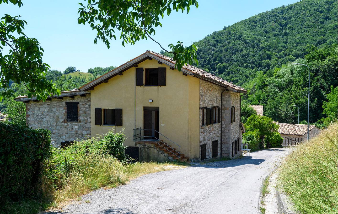 Apartamento vacacional entero, Apartamento de vacaciones para 6 personas con sauna in Montemonaco, Parque Nacional de los Montes Sibilinos
