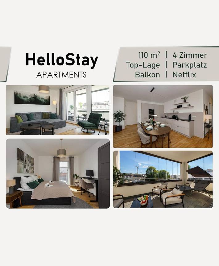 Ferienwohnung für 8 Personen, mit Balkon und Terrasse in Rheinsteig (Deutschland)