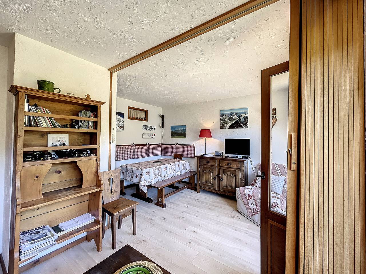 Appartement entier, Studio Cabine pour 4 Pers à Deux Pas du Domaine Evasion Megève in Demi-Quartier, Pays du Mont-Blanc
