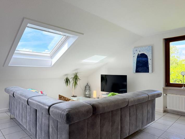 Ferienwohnung für 2 Personen, mit Balkon und Seeblick sowie Ausblick in Obersee (Bodensee) - 2