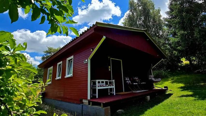 Ferienhaus für 3 Personen, mit Garten