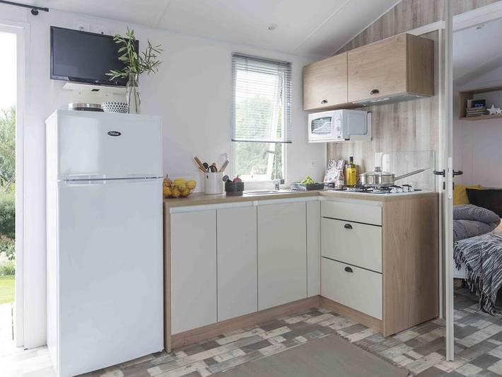 Mobil home pour 6 personnes, avec bassin pour enfant à Préfailles - 3