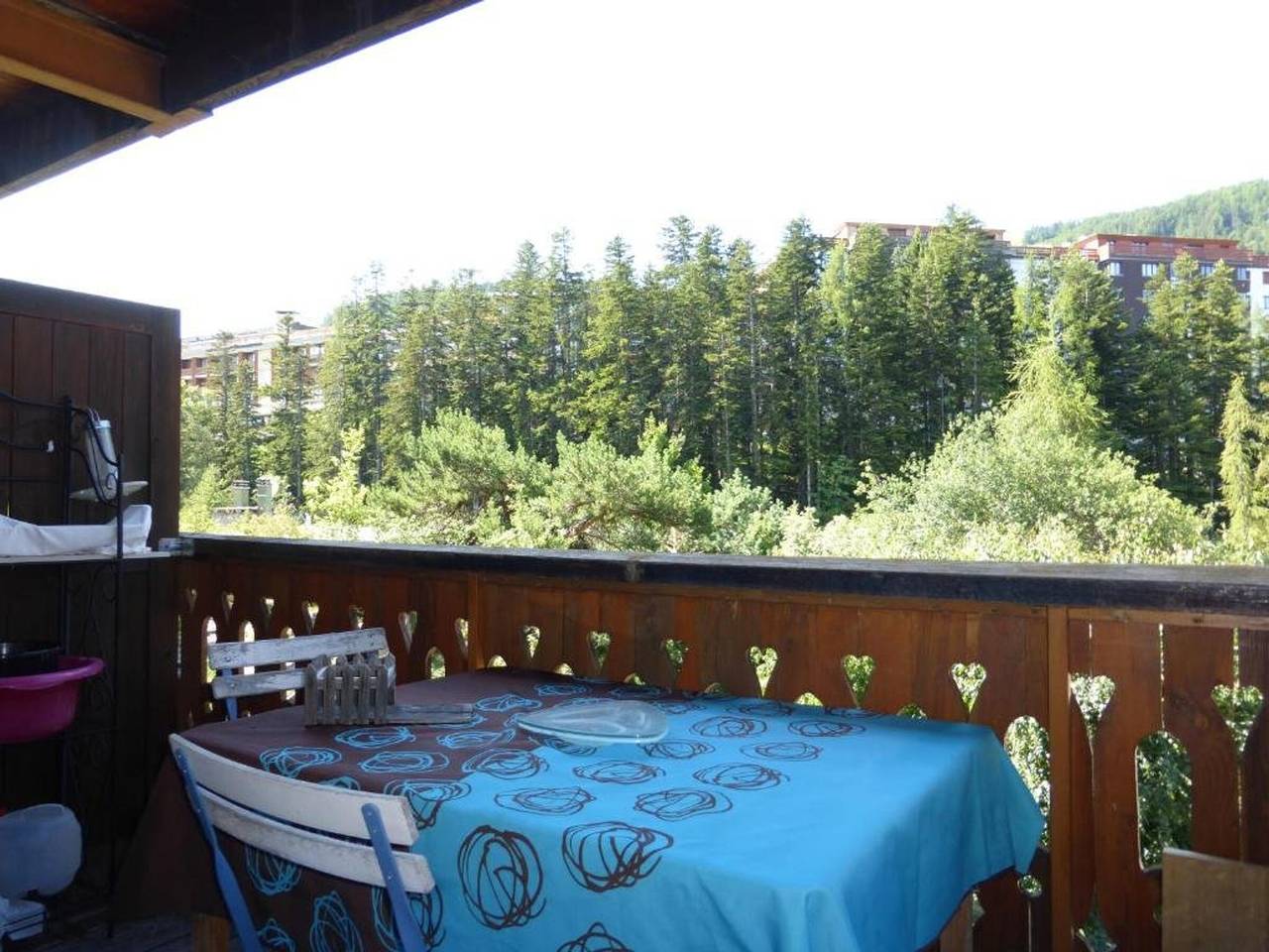 Entire apartment, Bright T2 apartment with balcony in Pra Loup 1600 in Pra-Loup, Uvernet-Fours