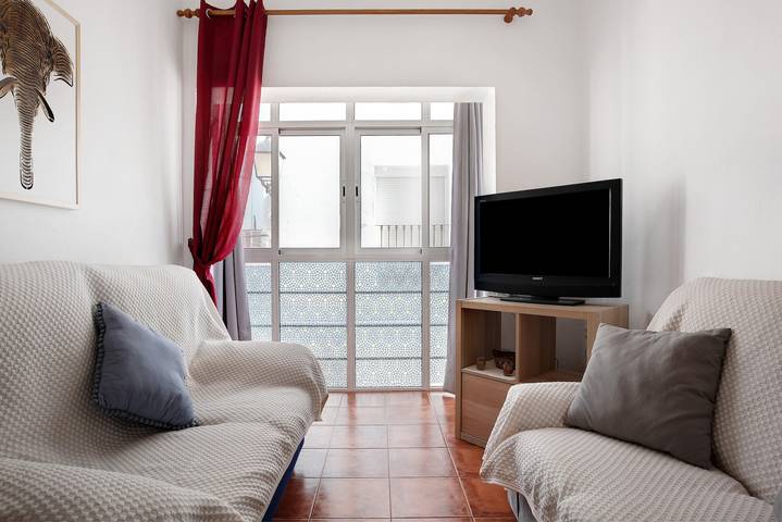 Ganze Wohnung, Ferienwohnung 'Casa Morales 1' mit Meerblick, WLAN und Klimaanlage in Conil de la Frontera, Costa de la Luz