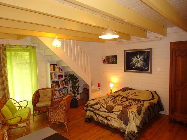 Chambre d’hôte pour 2 personnes, avec Terrasse et Jardin