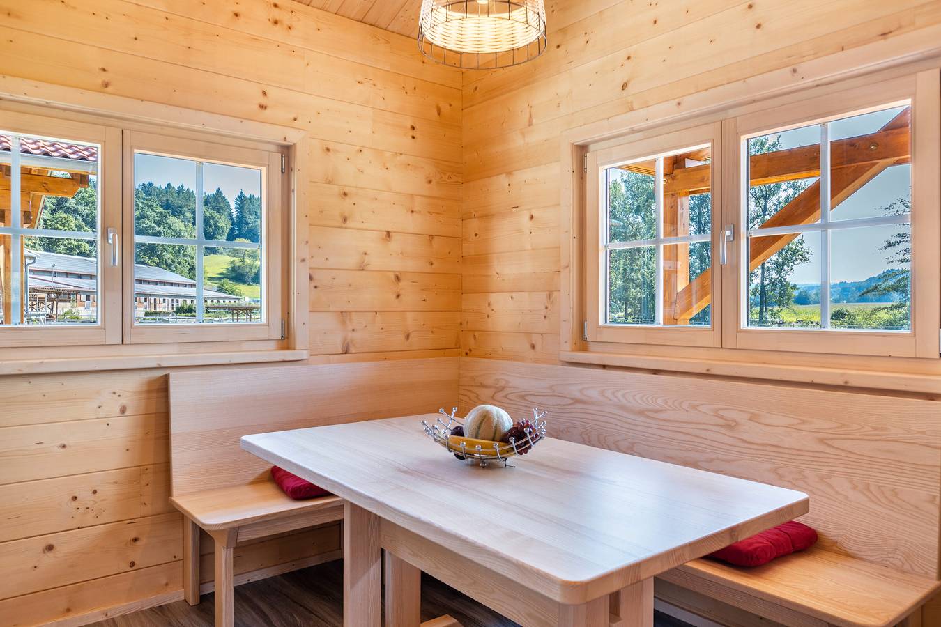 Chalet 'Abendrot' mit privater Terrasse und Wlan in Stockach, Landkreis Konstanz