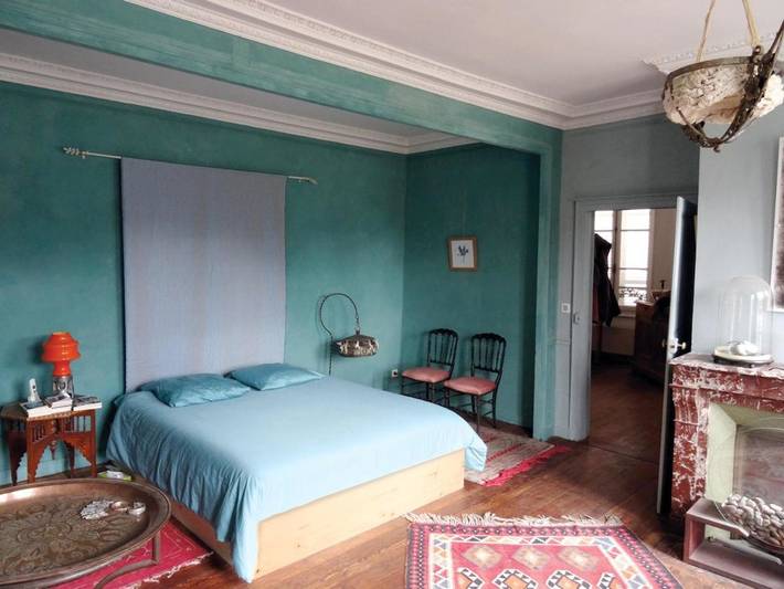 Chambre d’hôte pour 4 personnes, avec vue et jardin, adapté aux familles