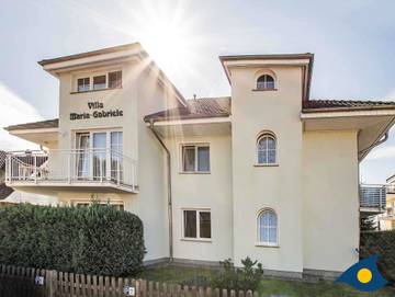 Ferienwohnung für 4 Personen, mit Garten und Balkon sowie Seeblick, kinderfreundlich in Kölpinsee