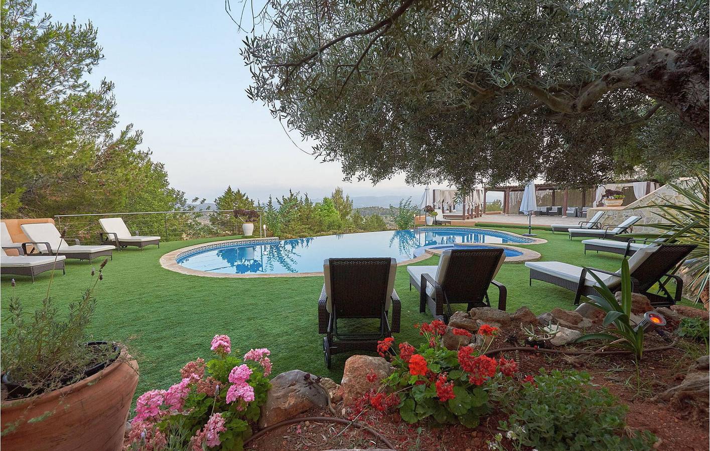 Gemütliches Apartment mit Pool und Terrasse, in der Nähe des Bauernhofs La Granja in Sant Antoni de Portmany, Ibiza Westen