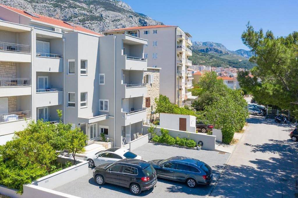 Ganze Wohnung, Studio Appartement mit Balkon und Meerblick Makarska -a in Makarska, Makarska Riviera