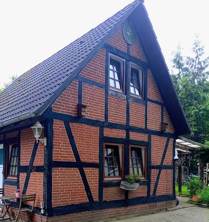 Ferienhaus für 2 Personen, mit Terrasse und Garten sowie Ausblick