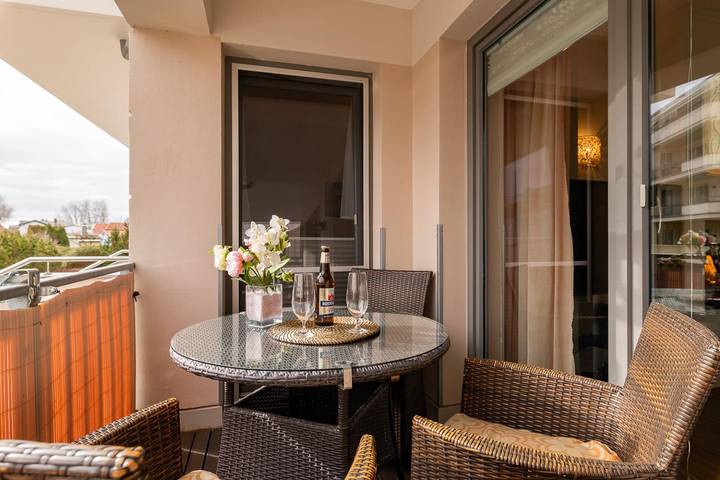 Ferienwohnung für 3 Personen, mit Balkon/Terrasse und Balkon in Börgerende-Rethwisch - 2