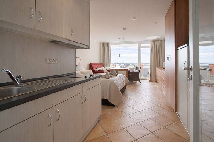 Ferienwohnung für 2 Personen, mit Balkon auf Borkum - 4