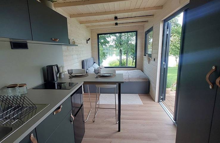 Tiny Krajna - Cozy Tiny House by the lake in Großpolen