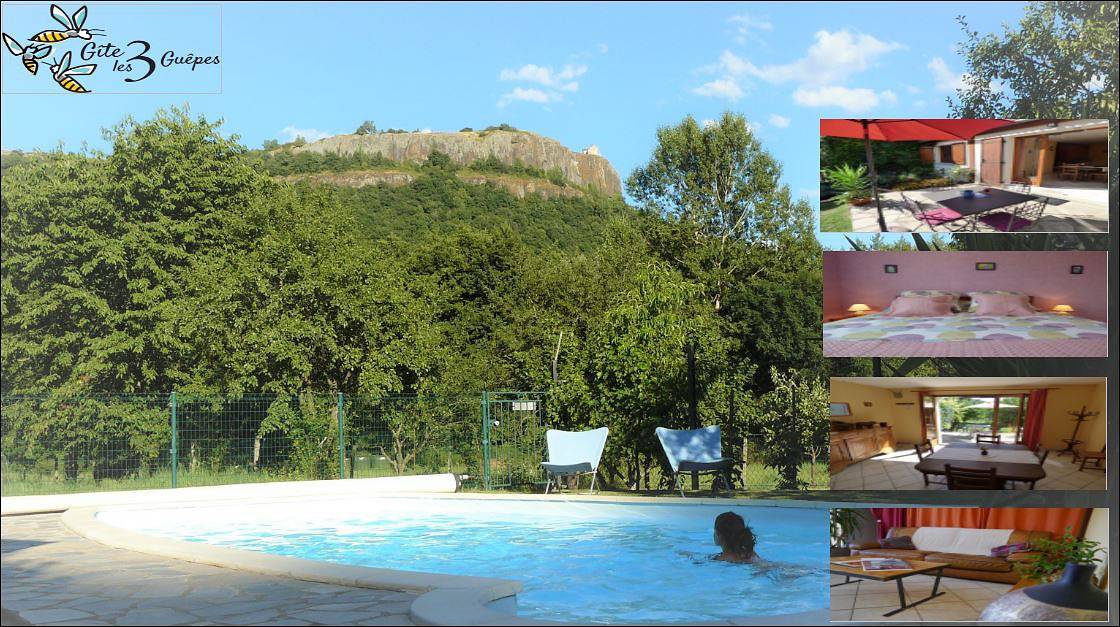 Gite les 3 Guêpes : au cœur des grands espaces in Massiac, Région de Saint-Flour