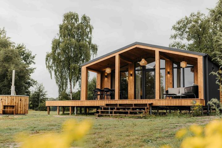 Ferienhaus für 5 Personen, mit Garten