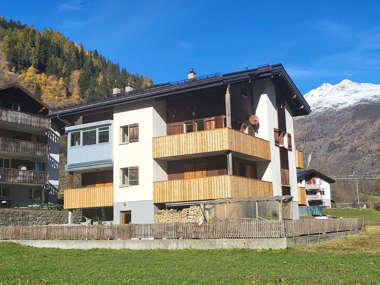 Ganze Wohnung, Lischa 3. Og Süd in Fiesch, Aletsch Arena