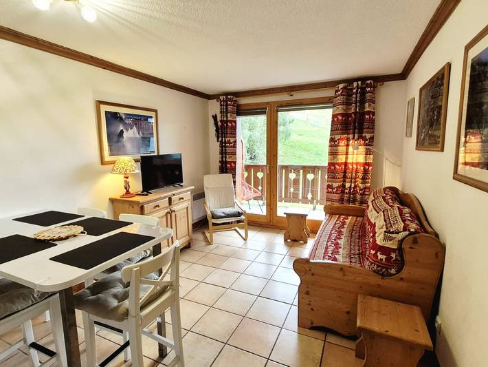 Geheel appartement, Vakantieappartement voor 4 personen met balkon in La Plagne, Aime-la-Plagne