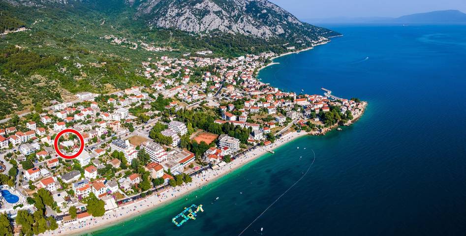 Ganze Wohnung, Studio Appartement mit Balkon Gradac, Makarska As-24960-a in Gradac, Makarska Riviera