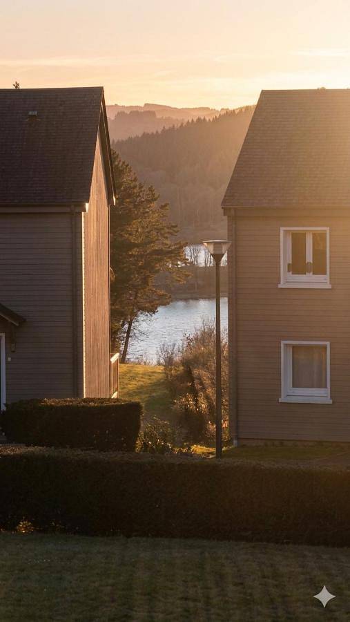 Gîte pour 5 personnes, avec Terrasse et Jardin ainsi que Vue sur le lac et Vue dans Lac de la Raviège - 2