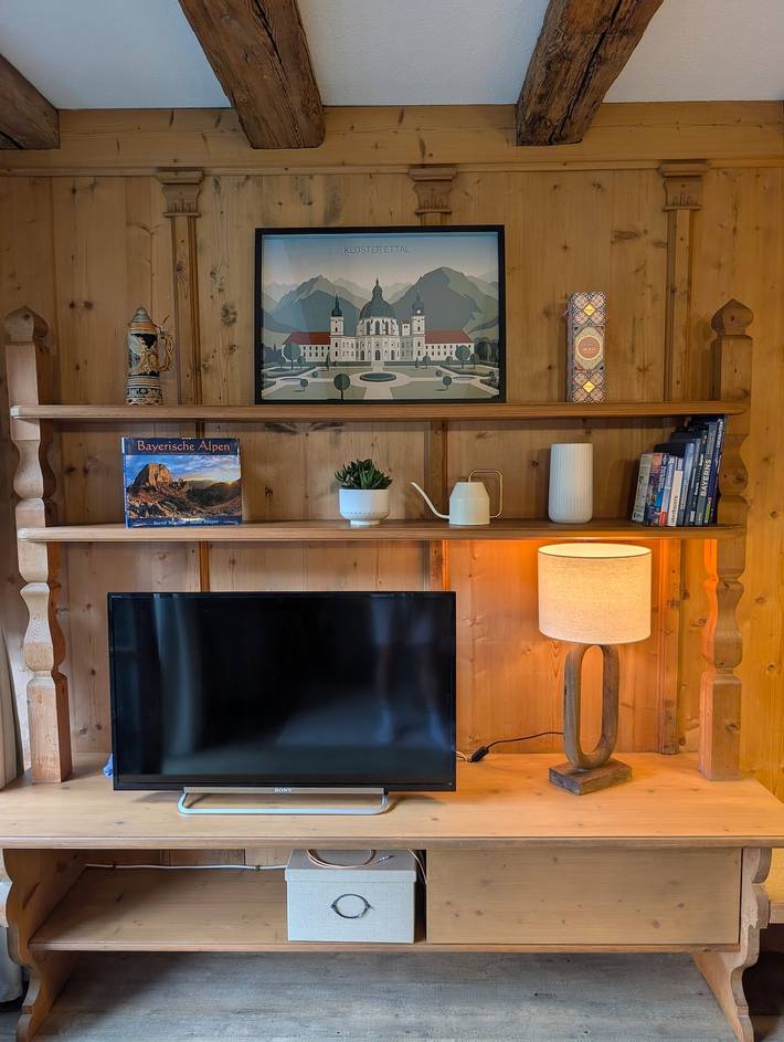 Ganze Ferienwohnung, Ammergold mit herrlichem Bergblick in Oberammergau, Bayerische Alpen