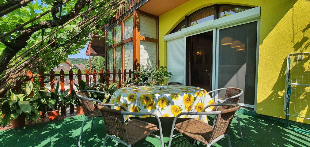 Ferienwohnung für 4 Personen, mit Balkon und Garten in Balatonboglar - 4