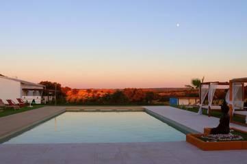 Villa pour 3 personnes, avec jardin ainsi que vue et piscine dans Sud du Portugal