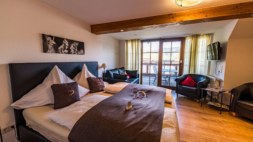 Ferienwohnung für 4 Personen, mit Ausblick und Garten in Fröhnd - 4