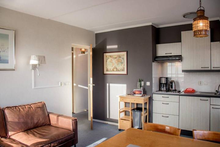 Ferienwohnung für 4 Personen, mit Terrasse und Ausblick in Stavoren