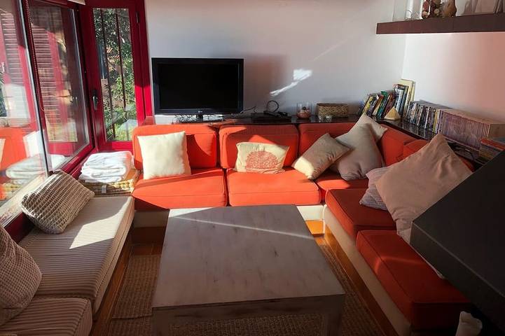 Air-conditioned house with a private garden overlooking the sea in Platja d'Aigua Xelida (Palafrugell), Tamariu
